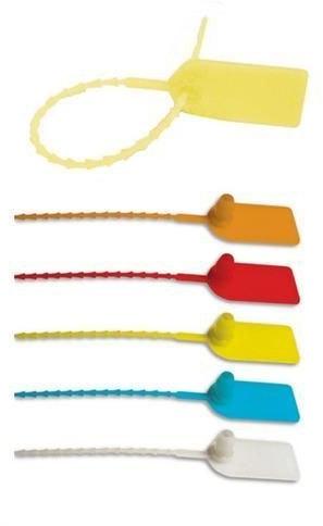 Plastic Seal Tag, Color : Blue, Red, Yellow, White