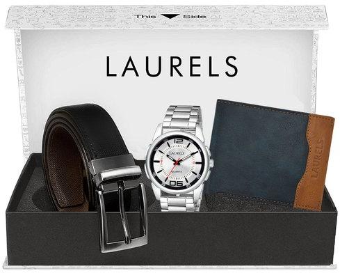 Watch Wallet Belt Gift Set