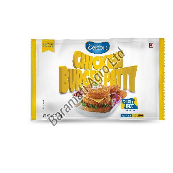 Delicious 480g Chicken Burger Patty, Certification : 22000 ISO Certified