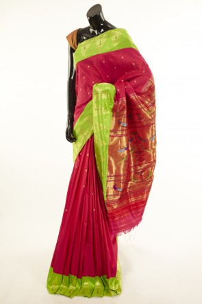 Cotton Paithani Saree