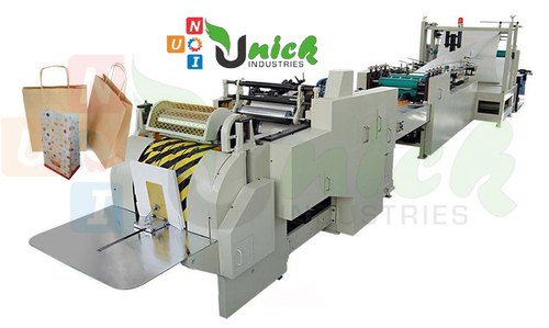 Fully Automatic Paper Bag Making Machine