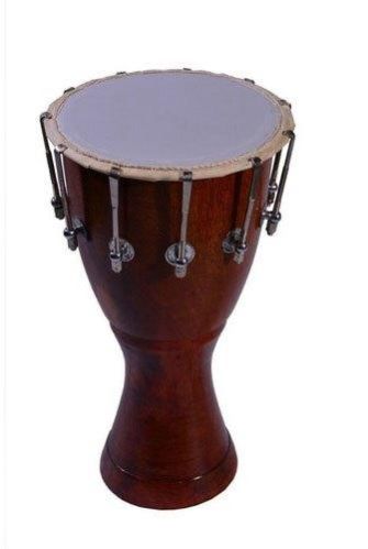 Wooden Djembe Drum, Color : Brown