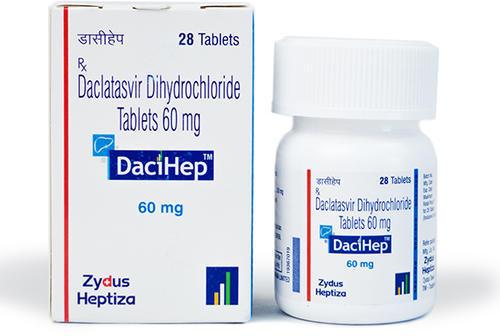 Zydus Heptiza DaciHep Tablets, Packaging Type : Bottle