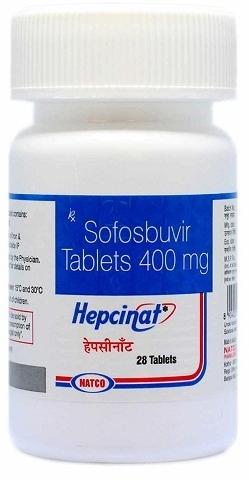 Natco 400mg Hepcinat Tablets, for Clinical, Hospital