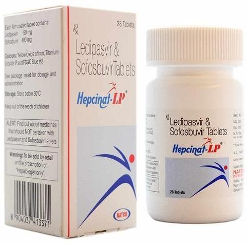 Natco Hepcinat LP Tablets, for Clinical, Hospital