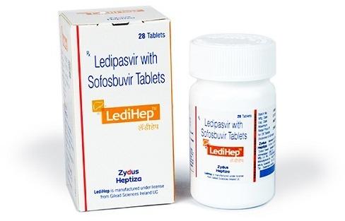 Ledihep Tablets, Packaging Type : Bottle