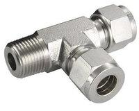 Stainless Steel Male Run Tee, for Gas Pipe, Size : 1/2 inch