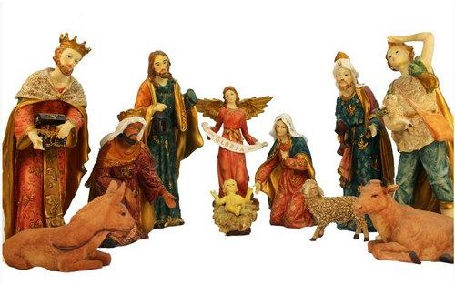 Christmas Nativity Decorations Set, Color : Multi Color