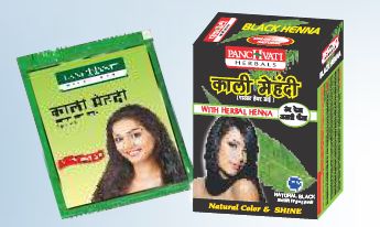 Panchvati Black Heena, for Parlour, Personal, Packaging Type : Plastic Pouch