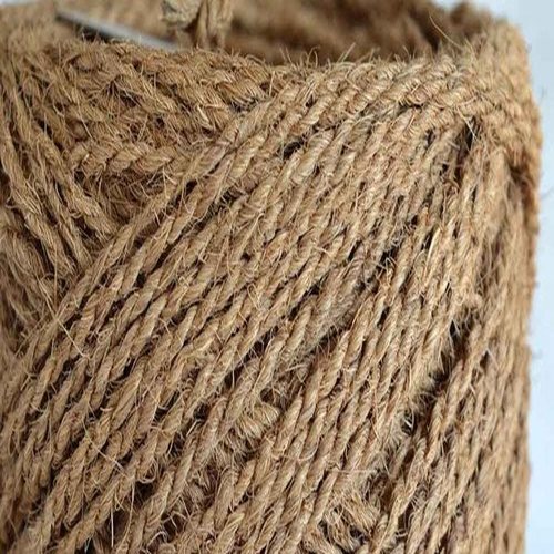 Plain coir rope, Color : Brown