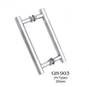 GH903 SS Glass Door Handle, Feature : Attractive Design, Fine Finishing