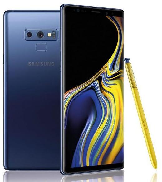 Samsung Galaxy Note 9 Mobile Phone, Screen Size : 6.4 inches