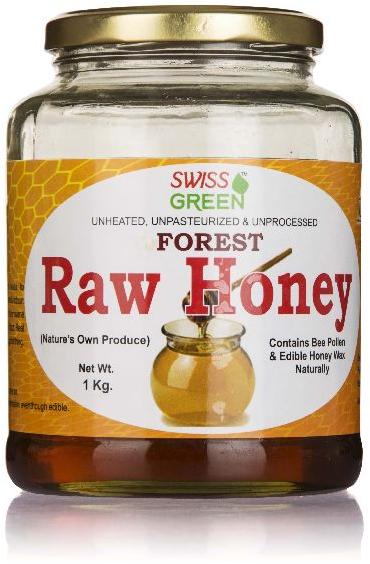 Swiss Green Forest Raw Honey, for Personal, Foods