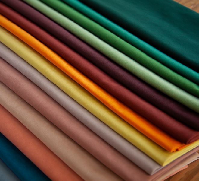 Satin Dyed Fabric