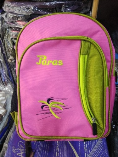 Pink Color School Bag