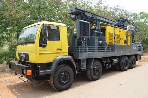 MAN Truck Mounted Rock Water Well Drilling Rig