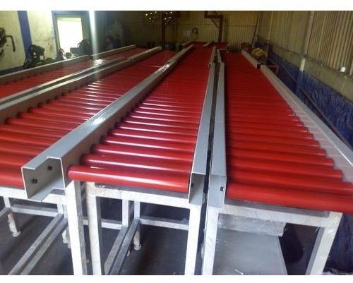 Pharaoh Engineering Gravity Roller Conveyors, Length : 40-60 feet