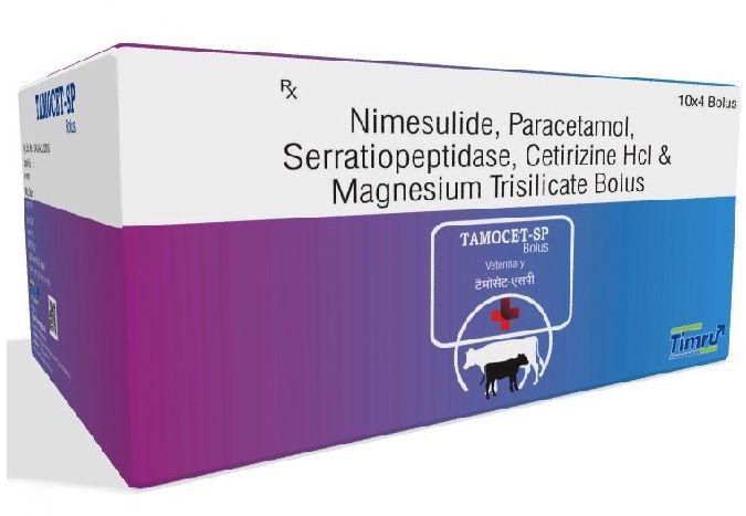 Tamocet-SP Bolus, for Animals Use