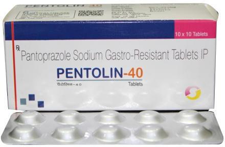 Pantoprazole Sodium Gastro Resistant Tablets, Packaging Type : Alu-Alu