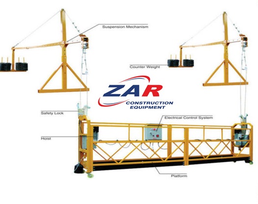 Rope Suspended Platform, Load Capacity : 800kg