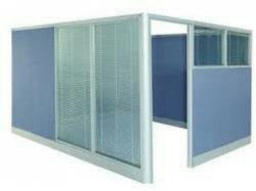 Polished Aluminium Cabin, for Office, Size : Standard