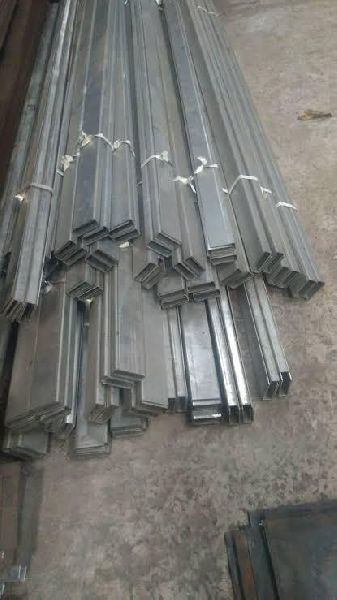 Rectangular Iron Polished Rolling Shutter Side Channel, for Costructional, Industrial, Color : Silver