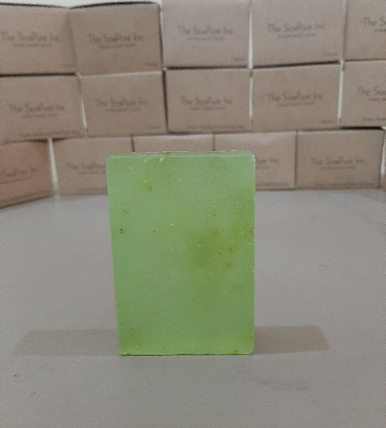 Square Chandan Neem handmade soap, for Bathing, Personal, Skin Care, Form : Solid