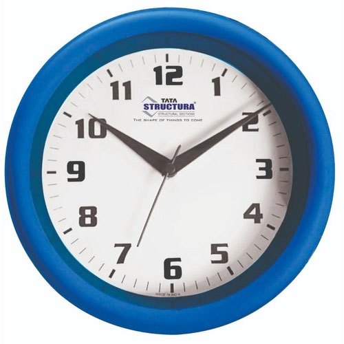 Asian Plastic Promotional Wall Clock, Overall Dimension : 210 mm