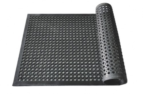 Go Hygiene Natural Rubber Comfort Mat, Color : Black