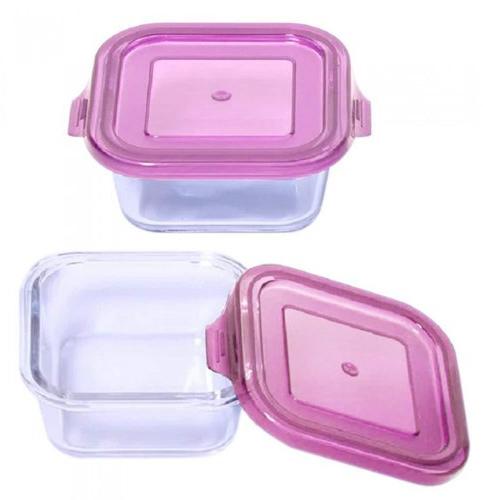 Airtight Glass Lunch Box, Capacity : 700 ml