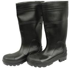 Unisex Gum Boots, Color : Black