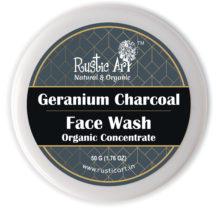Geranium Charcoal Face Wash Concentrate