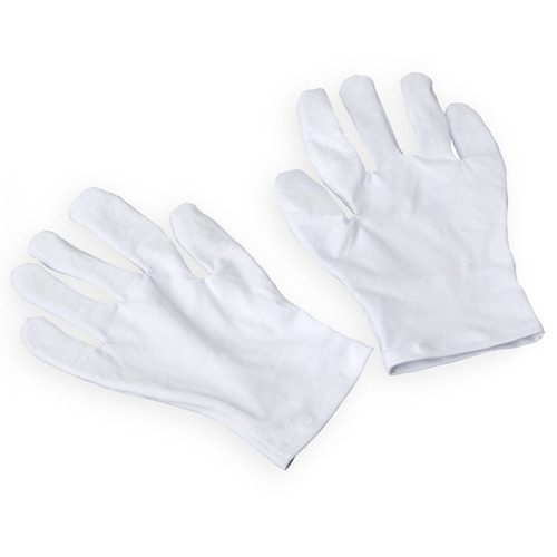Cotton hand gloves, for Industries, Color : White
