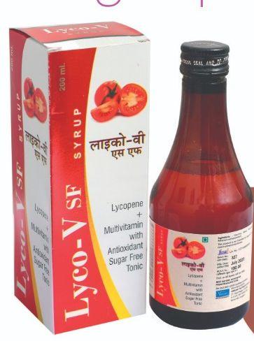 Lyco-V-SF Lycopene Multi-Vitamin & Multimineral Syrup