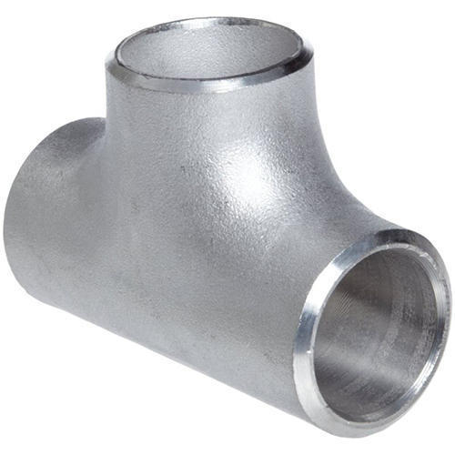 Polished stainless steel equal tee, for Industrial, Size : Customised Sizes