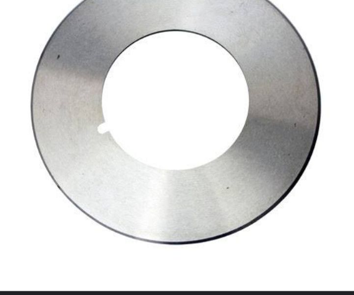 Round Mirror Finish Stainless Steel Rewinder Top Knife, for Industrial, Packaging Type : Box