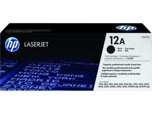 PP HP 12A Toner Cartridge, for Printers Use, Certification : CE Certified