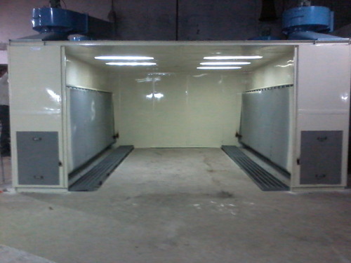 Water Curtain Type Paint Spray Booth