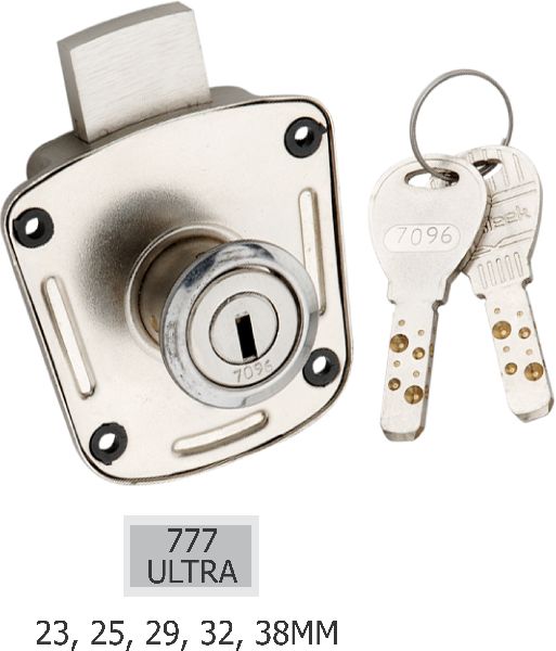 Ultra Cupboard Lock, Size : 23mm, 25mm, 29mm, 32mm, 38mm
