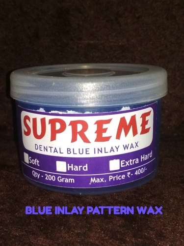 Inlay Pattern Wax, for Dental Clinic, Purity : 100%
