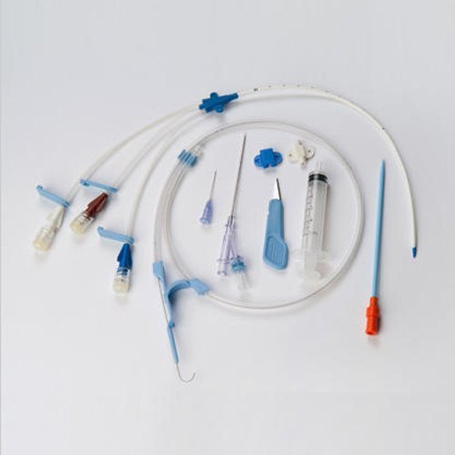 Curved Plastic Central Venous Catheter Kit, for Heart Use, Length : 20-40cm