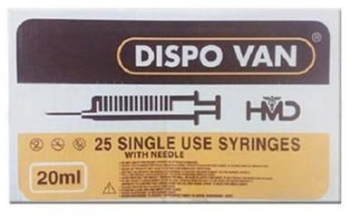 Plastic 20ml Dispo Van Syringe
