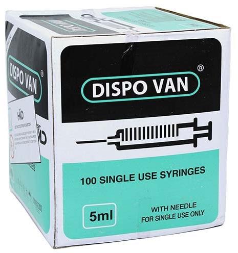 Plastic 5ml Dispo Van Syringe