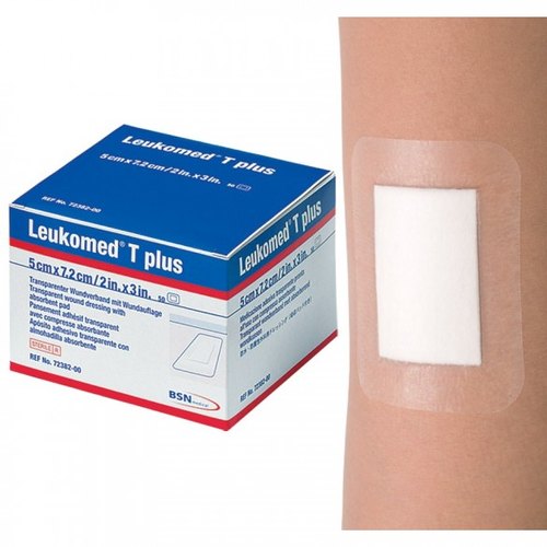 7.2cm X 5cm Leukomed T Plus Transparent Film Dressings