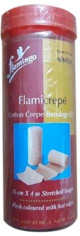Flamingo Elastic cotton crepe bandage, Packaging Type : Plastic Box