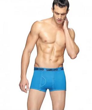 Plain Mens Lux Cozi Trunk, Color : Blue