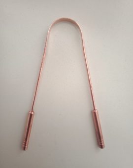 Polished OP4 Copper Tongue Cleaner, Color : Metalic