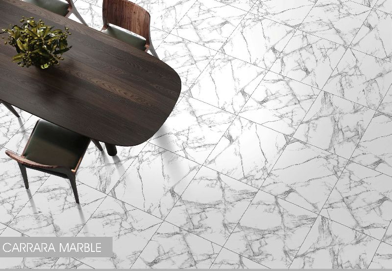 Carrara Marble PGVT Tiles