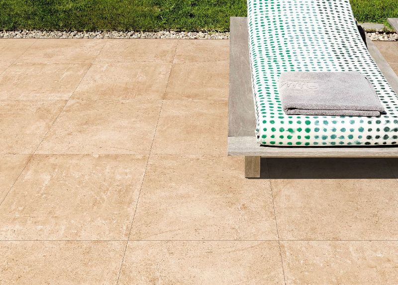 Rectangle Granite Stone Cosmic Beige Outdoor Tiles, for Flooring, Feature : Heat Resistant