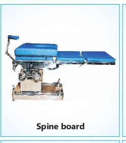 Matte Fibre Plastic OT Table Spine Board, for Hospital Equipments, Feature : Dimensionally Accurate